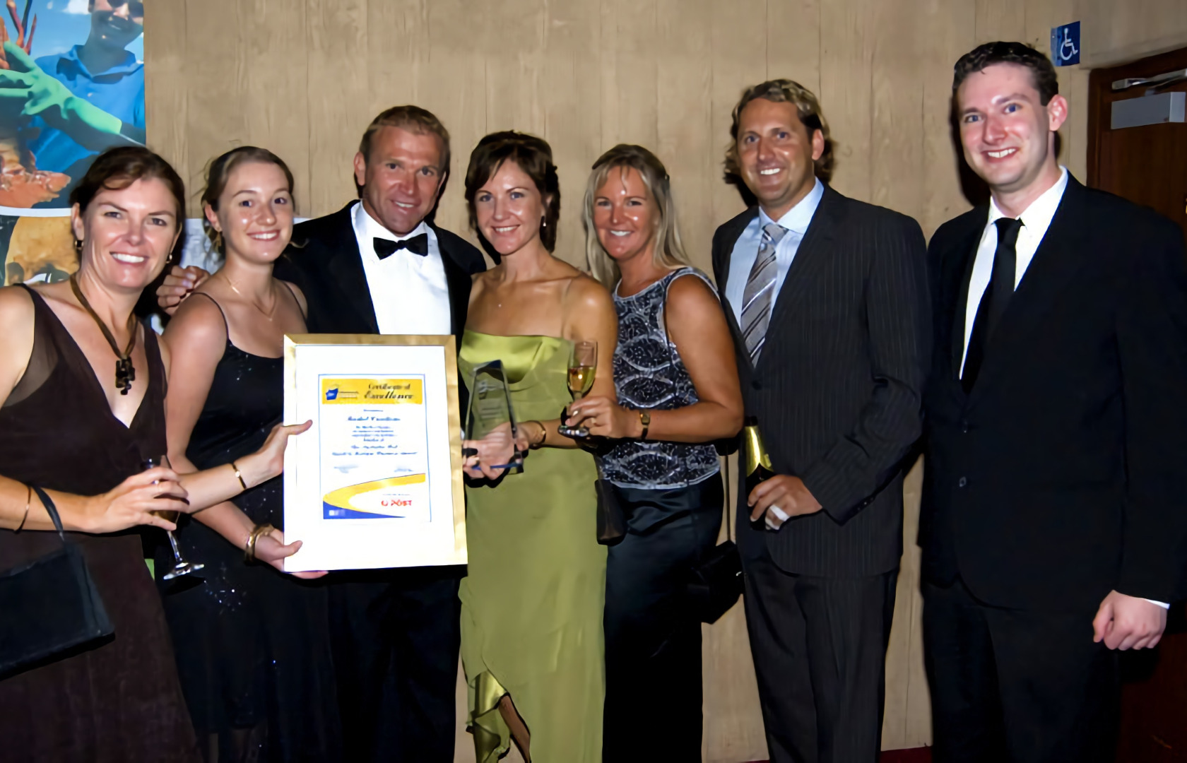 Market Creations takes home MWCCI Business of the Year Award 2006-2007 presented by Chris Mainwaring. I'm on the far right.